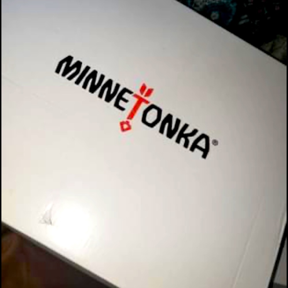 Minnetonka Knee High Fringe Boots